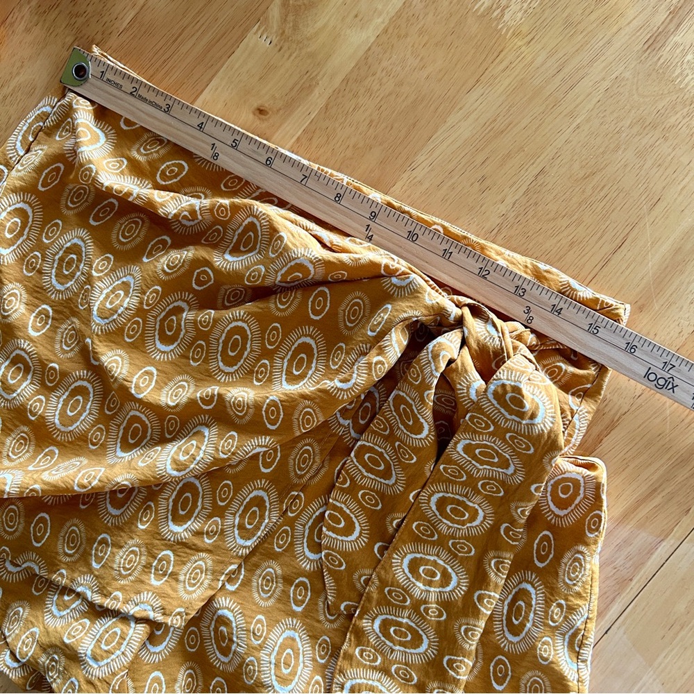 ZARA Patterned Wrap Shorts/Skort - Picture 8 of 11